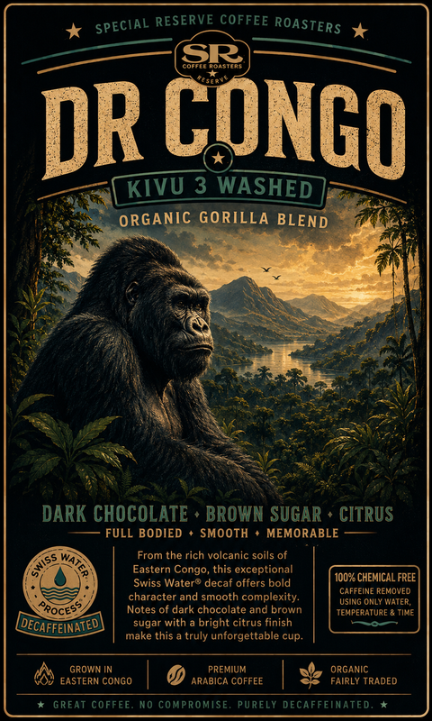 DR CONGO ~ ORGANIC KIVU GORILLA BLEND